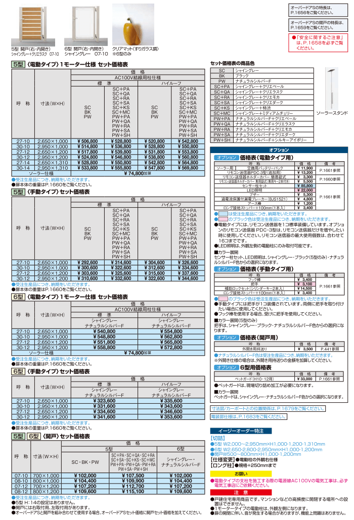 オーバードアS5カタログ